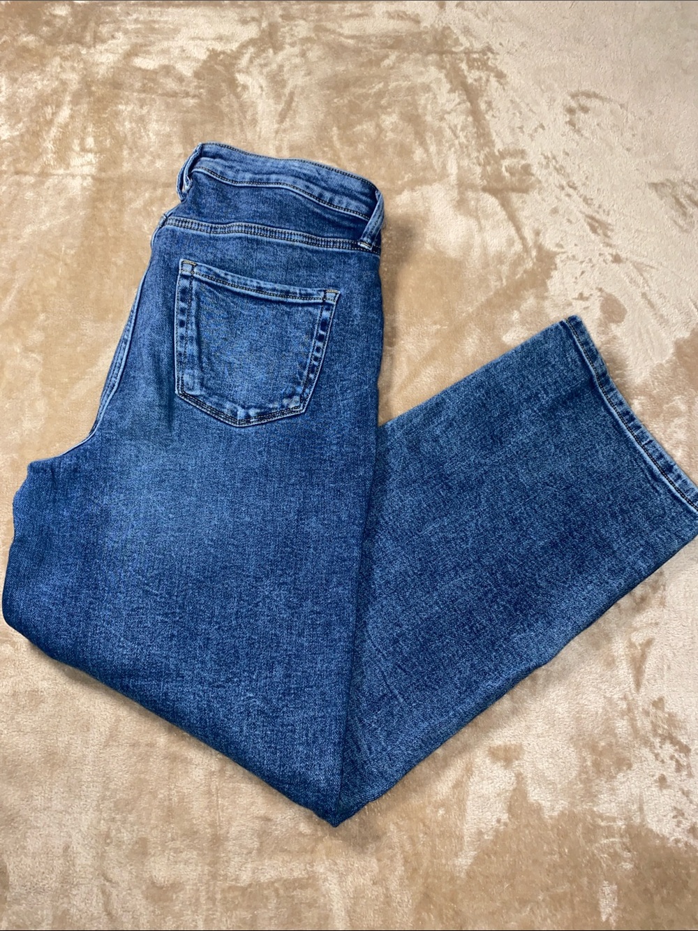 LC Lauren Conrad Bootcut Jeans in Dark Blue Denim